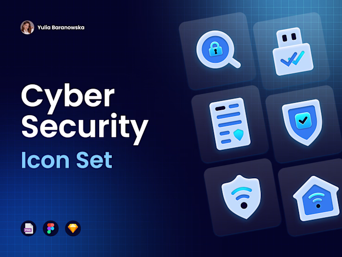Cyber Security - Icon Set