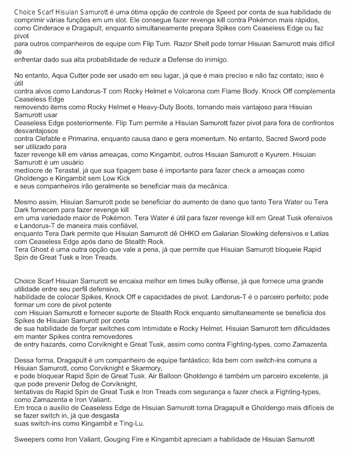 Volunteer Game Translation of Smogon Article