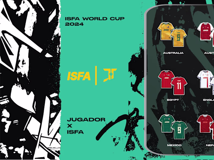 30 Nations, One Passion: Jersey Designs for the ISFA WorldCup 24