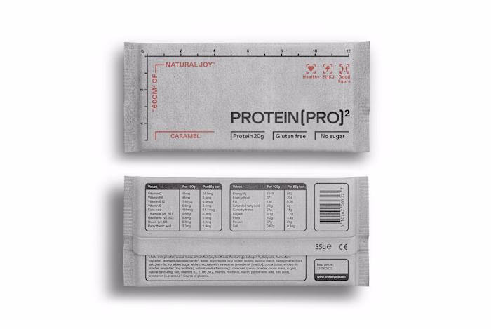 "Protein Pro" packaging design on Behance