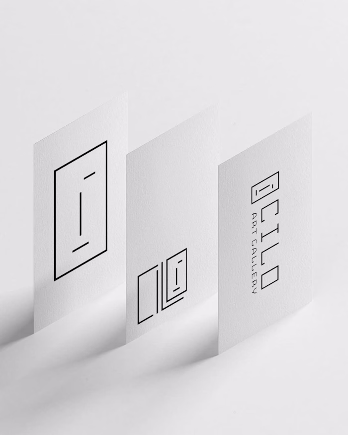Minimal Brand Identity for CILO | Art Gallery