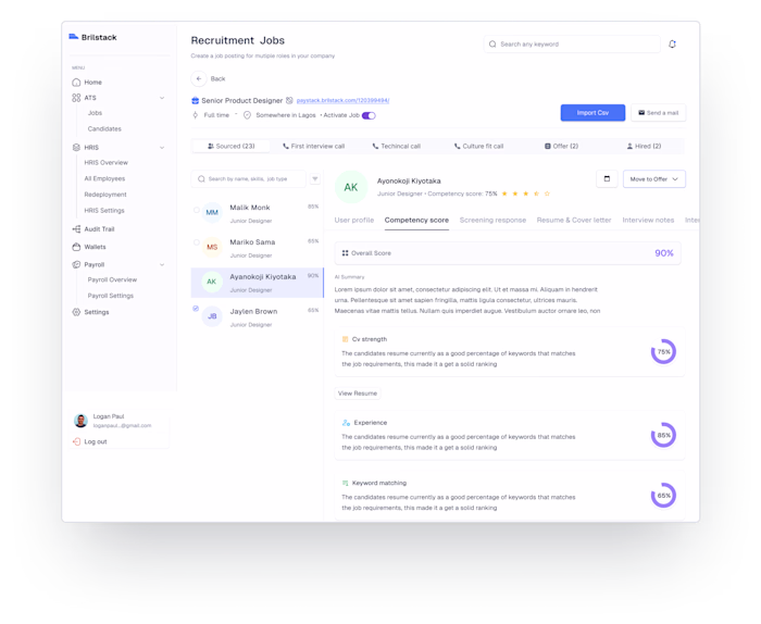 AI-Powered HR Platform Development