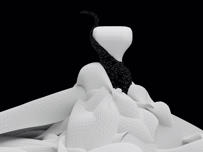 🥻 Elegant Dress Design | 3D Rendering & Animation🎥