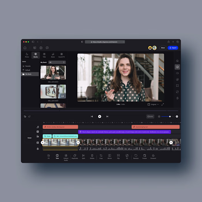 Online Video Editor Platform
