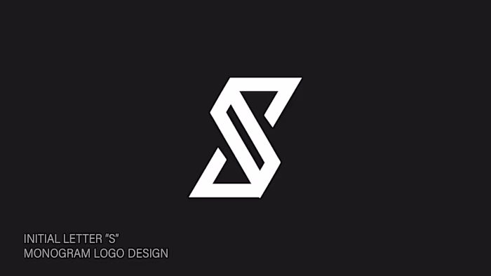 Initials Letter mark logo design