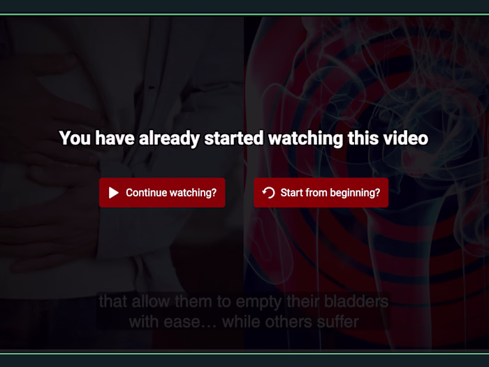 Enhancing Vide Player with Custom Interactivity and User Exper