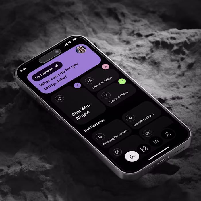 AI Sync App Design