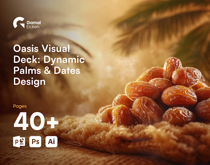Oasis Visual Deck: Dynamic Palms & Dates Design