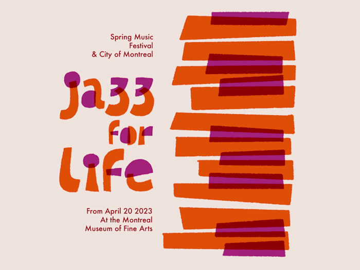 Jazz Festival Poster using my Farandole Font