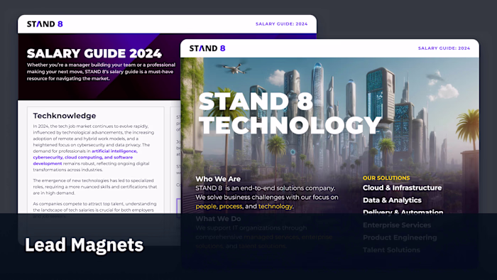 Marketing Assets: Lead Magnets, Sales Material, Email Design