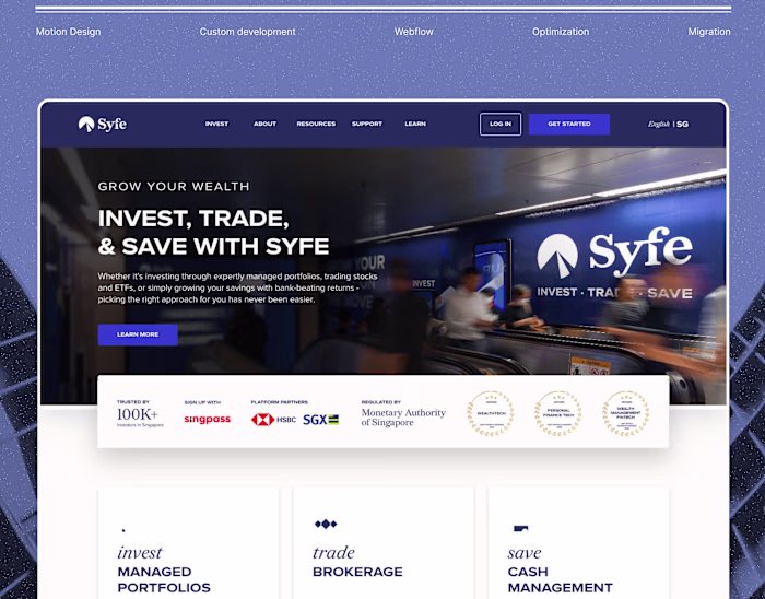  Syfe Singapore Webflow Migration