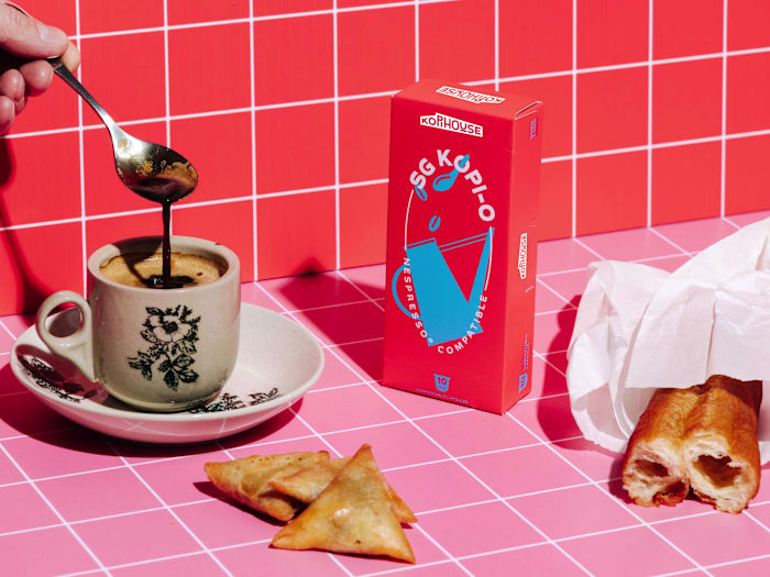 Playful Identity for a Local Coffee Brand