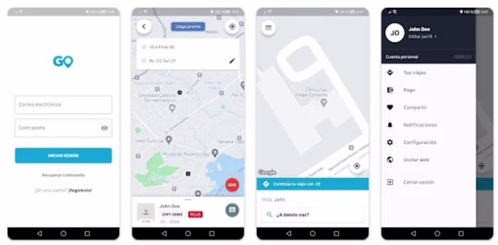 Go Rider – Ride-Hailing App Development