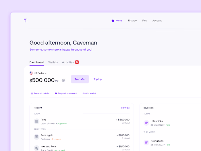 Building a comprehensive trade finance management solution