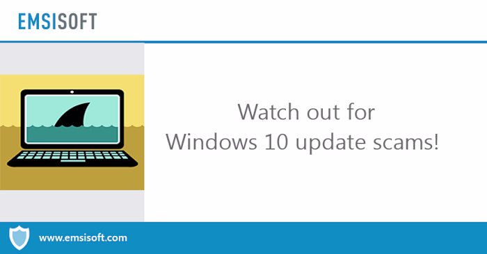 Beware! That Windows 10 update message could be ransomware in d…