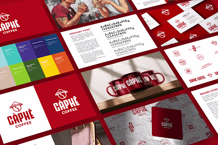 CAPHE COFFEE BRANDING: Behance