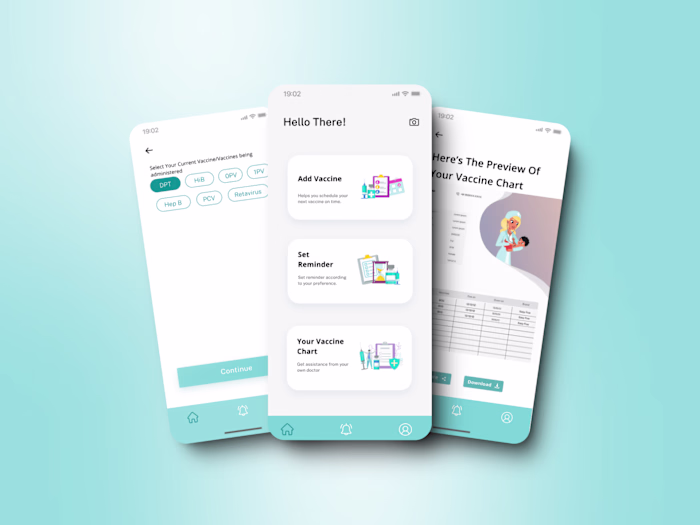 VacSeen Mobile App - Vaccination Record Management