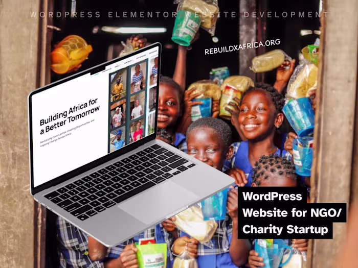 Charity/NGO WordPress Website - in 4 Weeks!