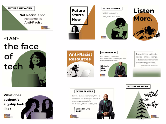 The Job Disruptors Brand and Web Design