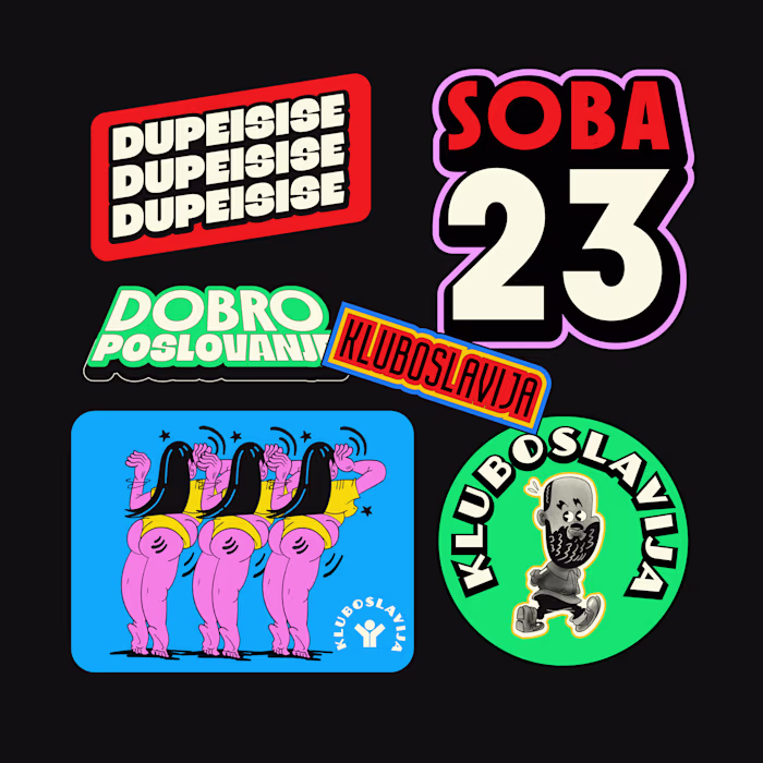 Forget tasteful. This sticker pack is a complete, unadultera...