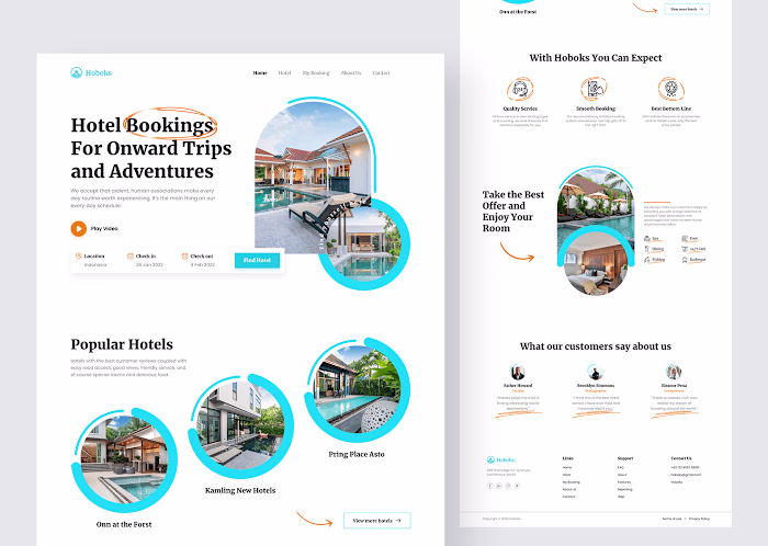 Hotel Booking - Website