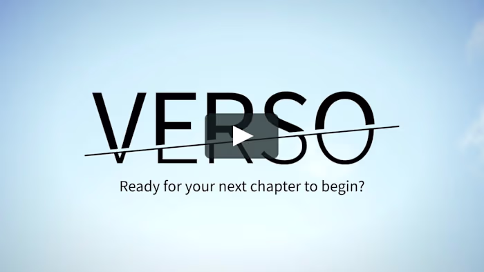 Your Future Begins at VERSO