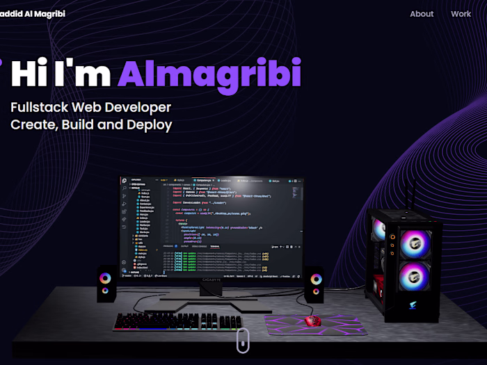 3D Portfolio Website