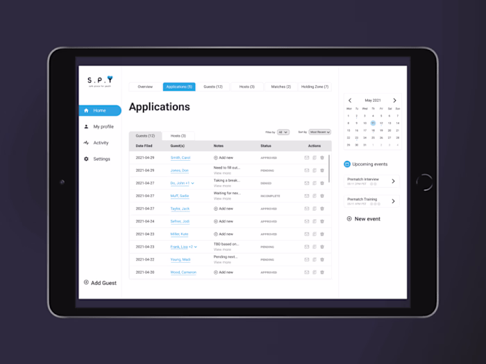 Dashboard Design for Hack for LA