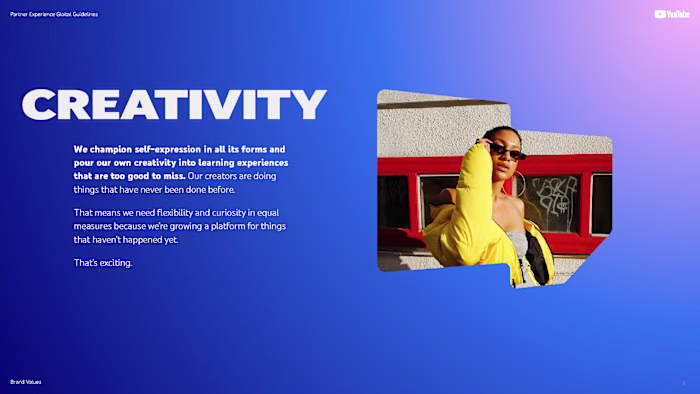 YouTube Partner Experience Rebrand