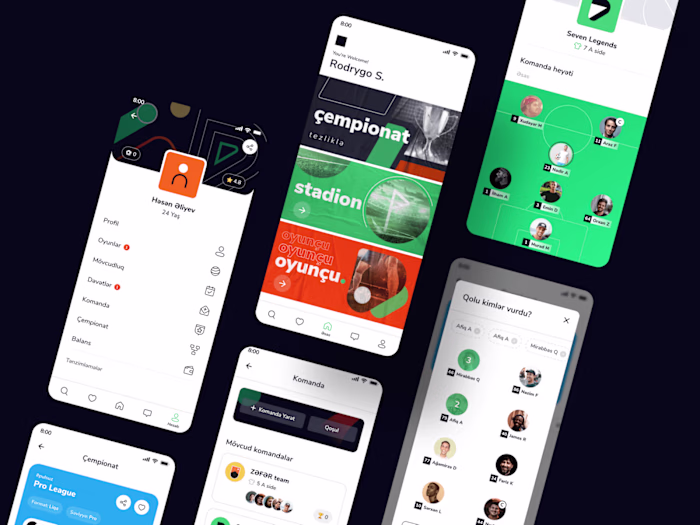 Stadium booking & Championship organization