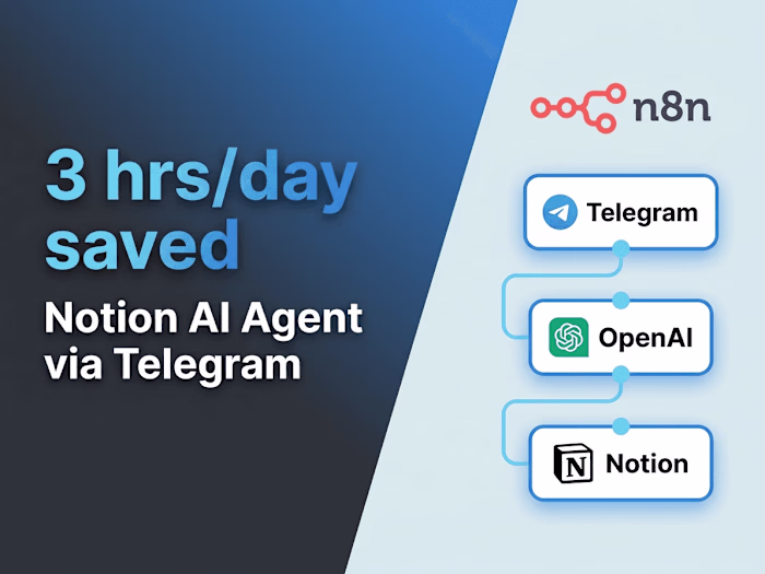 Notion AI Agent powered by Whatsapp/Telegram