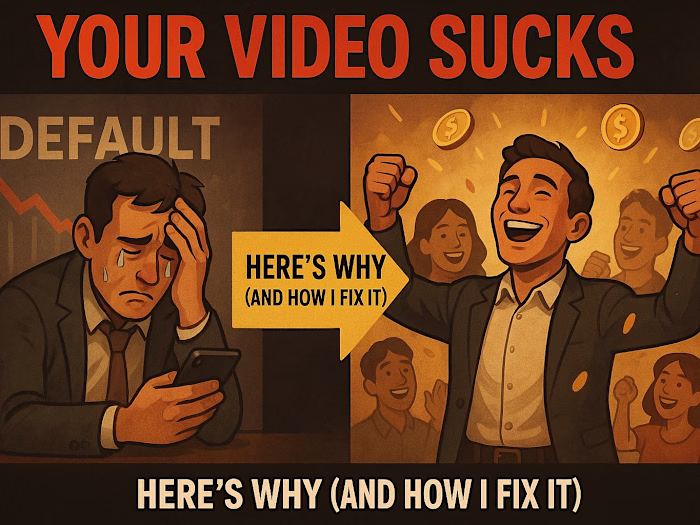 Your Video Sucks - Here's Why and How I Fix It!