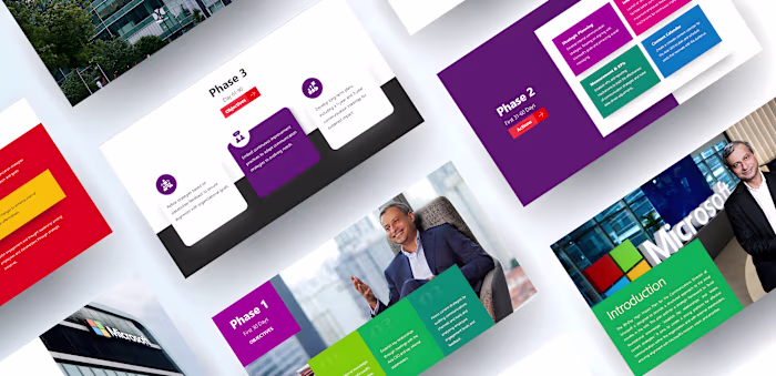 Microsoft Phases Presentation Design