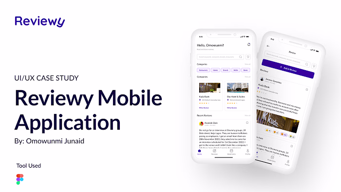 REVIEWY - Case Study 