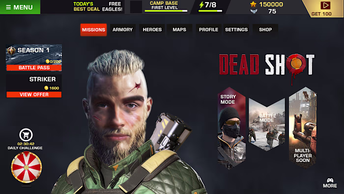 Dead Shot: Game Design & Visuals :: Behance