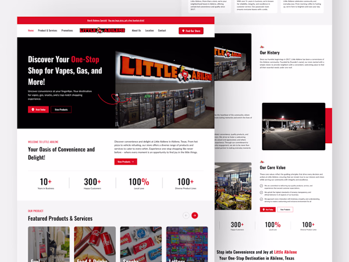  Little Abilene - Website Design 