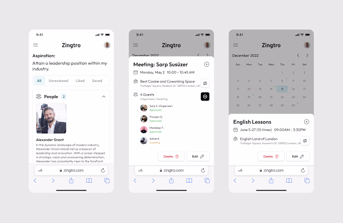 Zingtro - AI Aspiration Platform