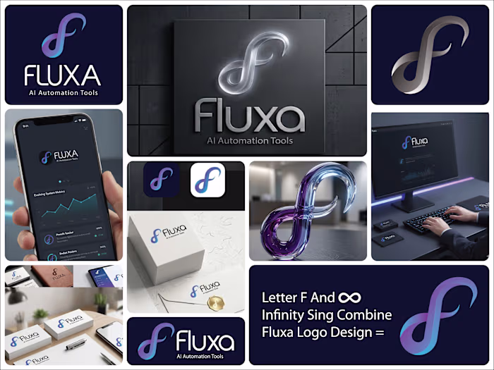 This logo for Fluxa –