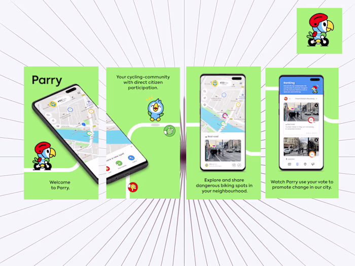 Parry, Cycling Community