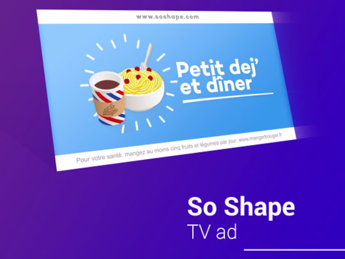 So Shape - TV ad 