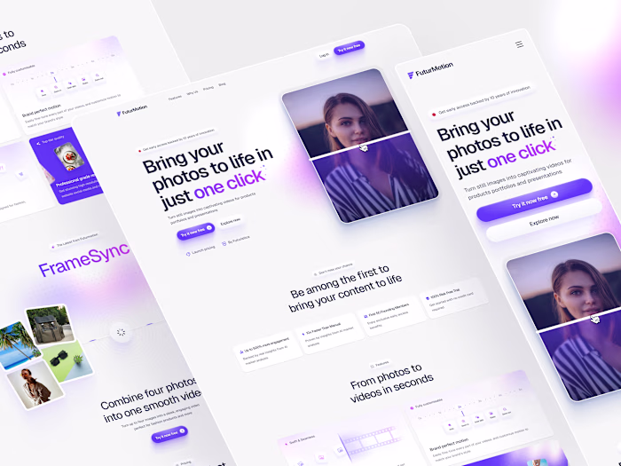 Futurmotion Landing Page Redesign