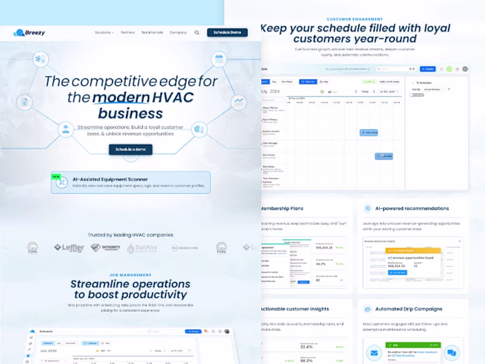 Website Design & Development / Breezy