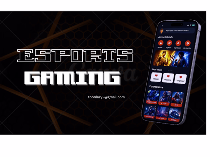 eSport Event Tournament Host app