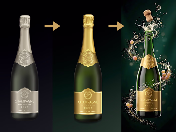 I created high-end photo manipulations