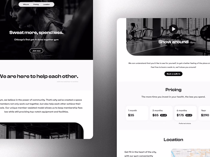 Gym: design and development