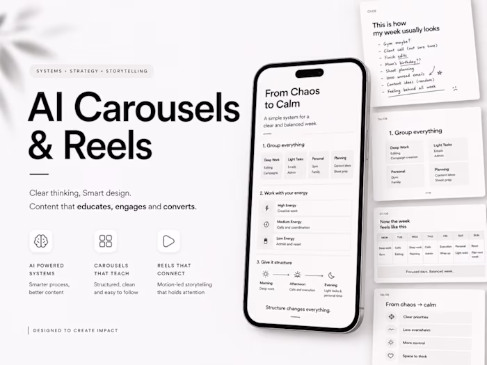 AI-Powered Carousels for Social Media