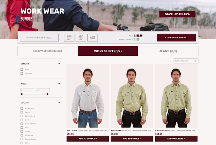 Custom Bundle Builder on Shopify