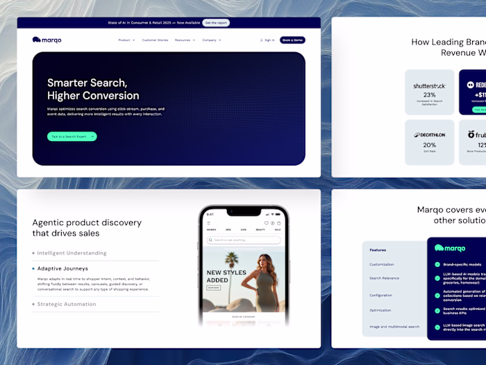 Marqo: A complete Design and Webflow Team for an Ambitious team