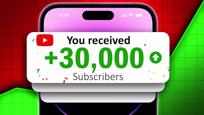 Design and Development of YouTube Subscriber Milestone Graphic