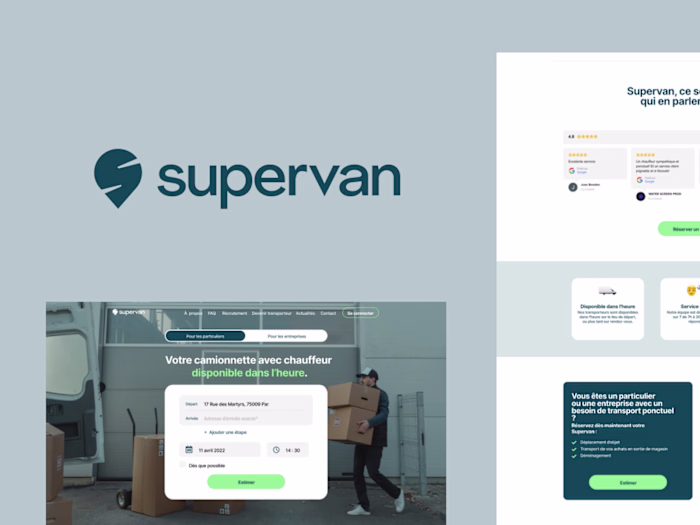 Supervan | Webflow & Javascript